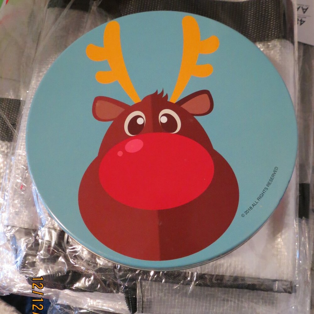 Christmas Tin Medium Size